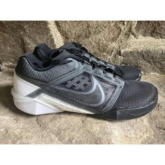 Nike Zoom Metcon Turbo 2 Mens Athletic Cross Training Shoes Size 7.5 Black Gray - Picture 4 of 7